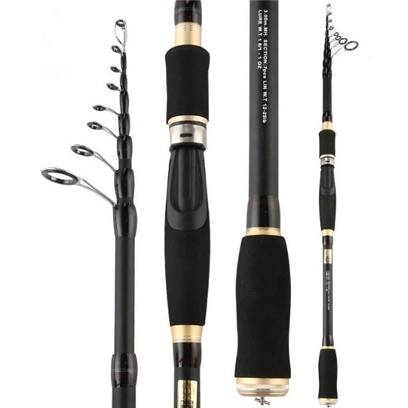 Wholesale Carbon Telescopic Fishing Rods - 1.8m to 3.6m Wholesale Carbon Telescopic Fishing Rods - 1.8m to 3.6m