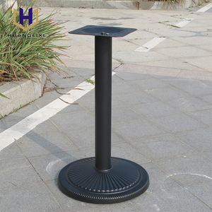 Metal mesa muebles pierna servicio personalizado al aire libre Mesa Redonda base para jardín - Product Image 1