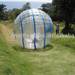 Loco gigante Bola de hámster humana para la venta y bola del zorb o la bola rodante para hierba o hill - Product Image 1