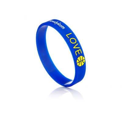 Пользовательские горячий подарок кремния браслет для спорта баскетбол браслет