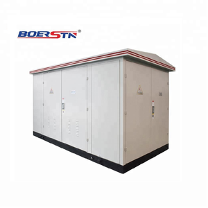 完全金属製パッケージキオスク型変電所（中電圧・低電圧開閉装置および変圧器室付き、12V電圧） - Product Image 3