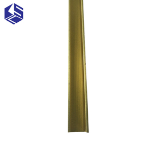 Đùn Hồ Sơ Tường Quá Trình Chuyển Đổi U Dải Hình Dạng Gạch Trim Brass Sàn Gạch Hồ Sơ - Product Image 2