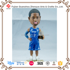Résine polyrésine personnalisé <span class=keywords><strong>NBA</strong></span> bobble tête de poupée <span class=keywords><strong>NBA</strong></span> de <span class=keywords><strong>basket</strong></span> - ball lecteur - Product Image 4