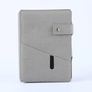 A5 size PU leather spiral notebook custom printing wholesale stationery paper