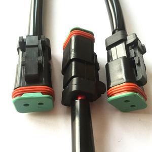 Automobil Y-förmige Dual-Ausgangs-Deutsch DT DTP Adapter 2-Pin-Steckverbinder Splitter für Auto-LED-Nebelscheinwerfer - Product Image 2