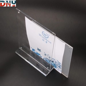 Nhà Máy Tùy Chỉnh A3/A4/A5 Mạnh Mẽ Từ Bảng Thương Hiệu Quảng Cáo Bảng Thẻ Bảng Hiển Thị Acrylic Thẻ Đơn Chủ - Product Image 3