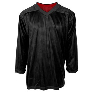 100% Polyester Réversible Populaire Blanc Pratique Maillot De Hockey Sur Glace - Product Image 4