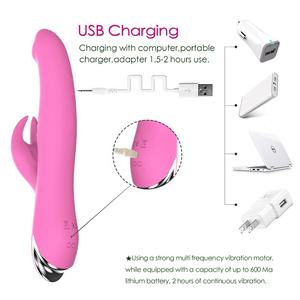 Elektrische Siliconen Japans Meisje Clitoris Masturbatie Wand Massager G Spot Vrouwelijke Vagina Konijn Seksspeeltjes Dildo Vibrator - Product Image 5