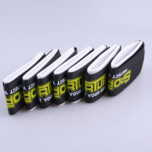 Gacent Factory Logotipo personalizado Correas de esquí de gancho y bucle ajustables Correa de transporte de esquí con relleno de EVA duradero - Product Image 1