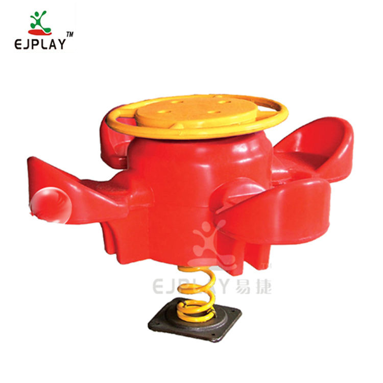 EJPLAY Outdoor Animal Spring Rider - Dinosaur Fun for Kids