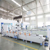 Machine de fraisage et de perçage CNC pour profilés en aluminium de 7 m de long pour murs-rideaux et façades - Prix