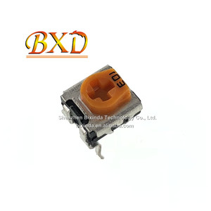 WH06-2C Điện Trở Điều Chỉnh Màu Vàng Chiết Áp Tông Đơ Ngang 104 204 <span class=keywords><strong>504</strong></span> 105 100K200K500K1M - Product Image 6