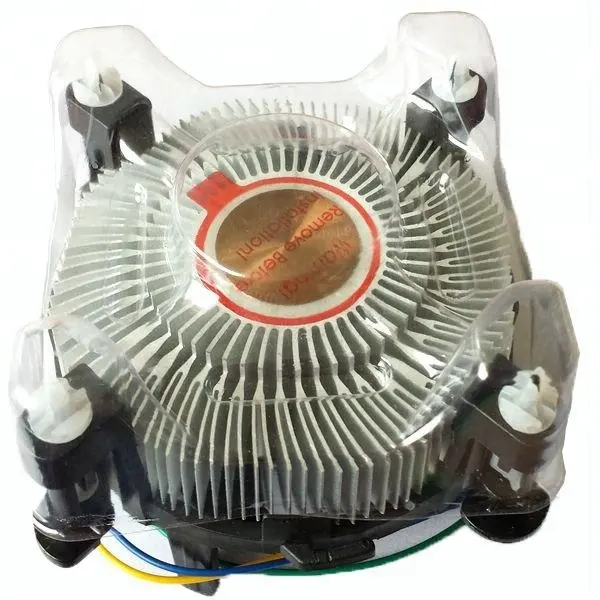 Cooler para processador Intel i3/i5/i7 Soquete lga775/lga1150/lga1151/lga1155/lga1156 4-Pin Conector 3.5-Inch Fan