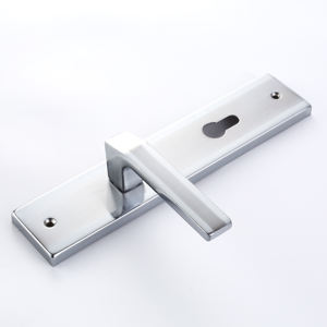 订购铝柄铁板 8540 锁体门锁 CP 颜色大尺寸门把手 - Product Image 4