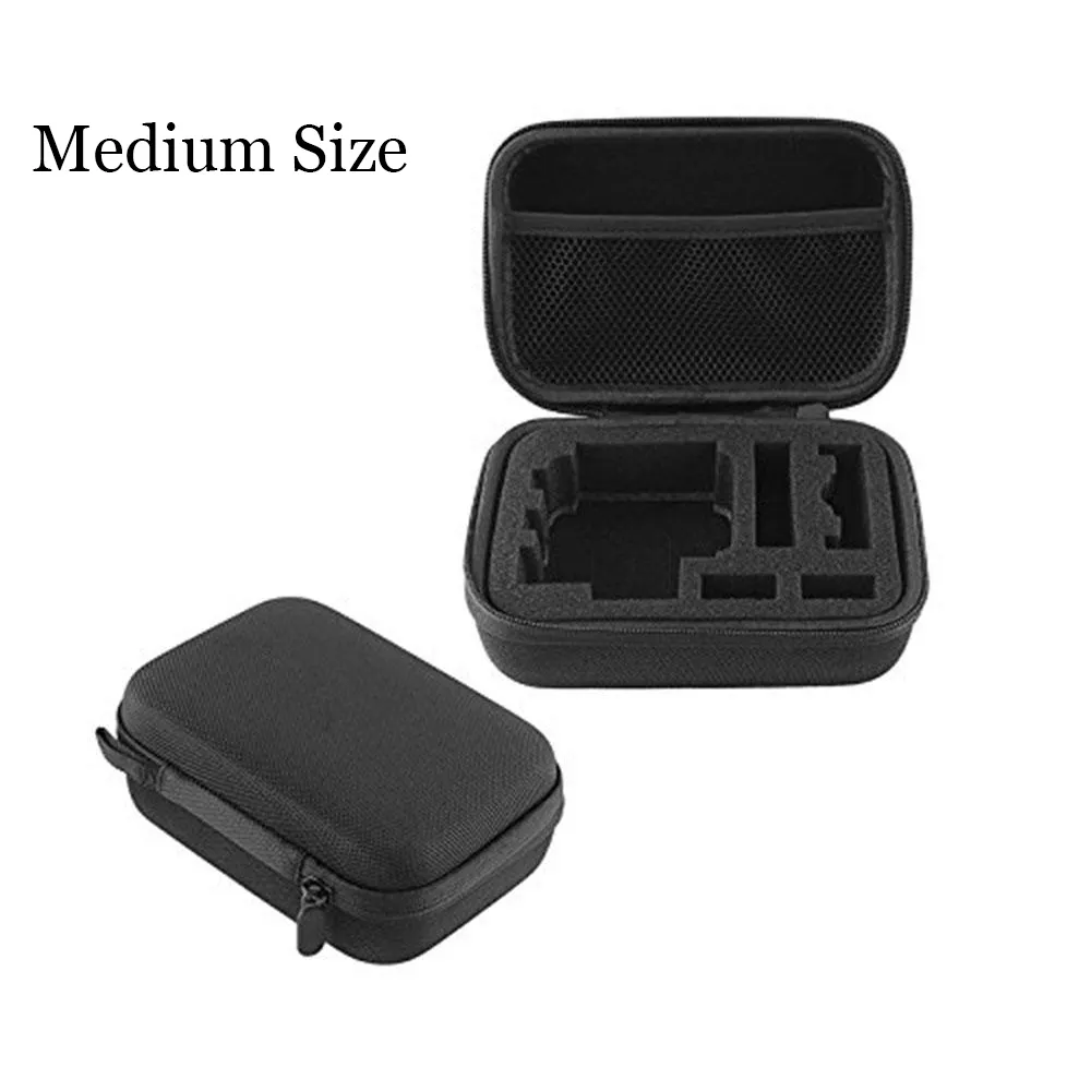 2019 Medium Size Case Collection Bags Storage Box GoPro Carrying Case for GoPro Action Camera 6/5/4/3/2/1+ sjcam 4000 Camera