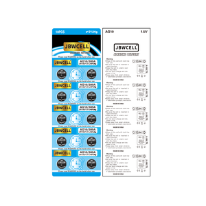 1.5v lr1130 <span class=keywords><strong>ag10</strong></span> delle cellule del tasto zinco manganese <span class=keywords><strong>batteria</strong></span> - Product Image 2