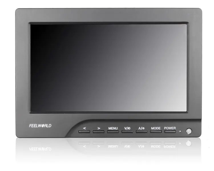 FEELWORLD 7 אינץ 1000 ניט lcd צג עם HDMI קלט 800*480 רזולוציה