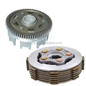 CG150 CG175 CG200 CG250 Motorfiets 5 Kolom Verbeterde Clutch 6 stks Wrijving DIsc Center Buitenste Clutch Assy