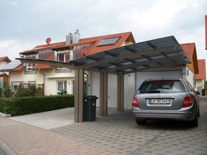 Abri de voiture moderne à pente unique <span class=keywords><strong>Pare</strong></span>-soleil de <span class=keywords><strong>pare</strong></span>-<span class=keywords><strong>brise</strong></span> de voiture Auvent Abri de voiture - Product Image 4