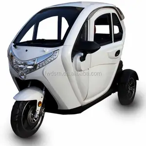 3 Wheels Tricycle Electric Cargo Tricycle With Cabin