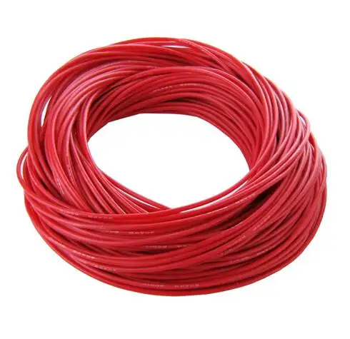 Kawat Silikon Fleksibel 18 Gauge AWG Kawat Tembaga Silikon Berbagai Warna untuk Kabel dan Kawat Listrik dan Mobil RC