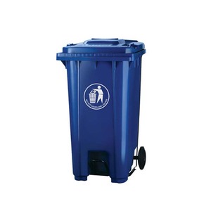 Gestion des déchets HDPE poubelle en plastique avec roues - Product Image 5