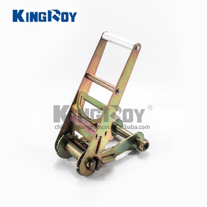 KINGROY 10ton 3 pollici <span class=keywords><strong>75mm</strong></span> resistente cricchetto legare verso il basso cinghia con fibbia a camma in alluminio per il controllo del carico