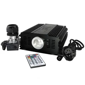 High brightness full aluminum 100W LED fiber optic light engine