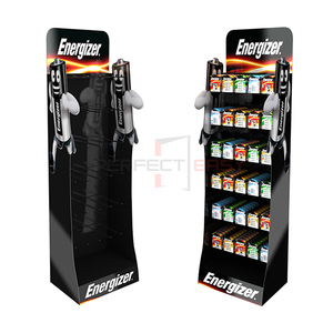 Cửa Hàng Tạp Hóa Thương Mại Cửa Hàng Bán Lẻ Siêu Thị Kim Loại Tầng Thường Vụ Pin Hiển Thị Giá Giữ Đứng Treo Hiển Thị - Product Image 1