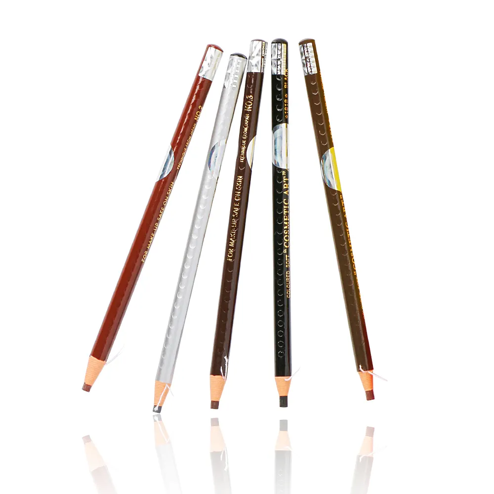 Eyebrow Pencil Long Lasting Waterproof Easy To Color Durable Peel Off Pull Cord Brow Pen Makeup Cosmetic