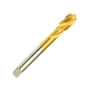 DIN371 DIN376 titane spirale flûte HSS Machine robinets pour taraudage contrefort vis filetage taraud outils