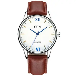 WJ-8110 美丽流行简约经典迷人皮革热卖低价防水时尚批发 OEM 手表