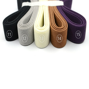 Xinda Custom Logo 1 Inch Wide 25mm Double-Sided Twill <strong>Stretch</strong> <strong>Elastic</strong> <strong>Webbing</strong> Sustainable for Bags Shoes Home Textiles - Product Image 5