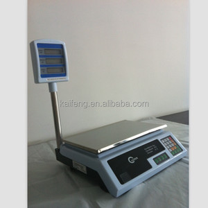 नई शेष डिजिटल तराजू तौल पोल एलईडी एलसीडी के साथ 30KG 40KG ACS-L2 - Product Image 4
