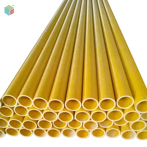 Round Fiberglass High Strength And Size Stable Pultruded Fiberglass Round Tubes