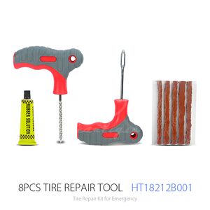 8 Pièces Offre Spéciale Automobiles Motos <span class=keywords><strong>Pneu</strong></span> Équipement de Réparation Et De Réparation De <span class=keywords><strong>Pneu</strong></span> Et Trousse à Outils De Réparation de Voiture - Product Image 2
