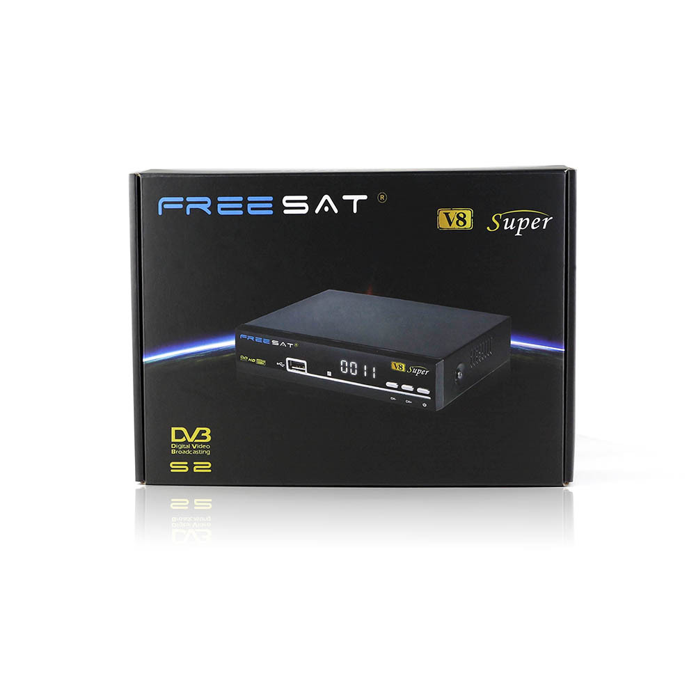2017 Meilleur Full HD DVB-S2 V8 Super Numérique Satellite TV IPTV Set Top Box cccam powervu biss key youporn