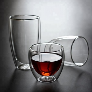 Tasse à café en <span class=keywords><strong>verre</strong></span> à <span class=keywords><strong>double</strong></span> <span class=keywords><strong>paroi</strong></span> <span class=keywords><strong>250</strong></span> <span class=keywords><strong>ml</strong></span> avec LOGO Tasse à thé en <span class=keywords><strong>verre</strong></span> à <span class=keywords><strong>double</strong></span> <span class=keywords><strong>paroi</strong></span> Tasses en <span class=keywords><strong>verre</strong></span> - Product Image 1