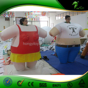 Combinaison de <span class=keywords><strong>ballon</strong></span> <span class=keywords><strong>gonflable</strong></span>, accessoire de combat personnalisé, <span class=keywords><strong>ballon</strong></span> en PVC, gonflage de corps, hong-yi - Product Image 4