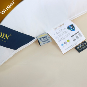 Cuscini di memoria tagliuzzati con inserto all'ingrosso cuscino ergonomico per la funzione dell'hotel dell'ospedale con <span class=keywords><strong>piuma</strong></span> <span class=keywords><strong>d</strong></span>'<span class=keywords><strong>oca</strong></span> morbida personalizzata per il dolore al collo - Product Image 5