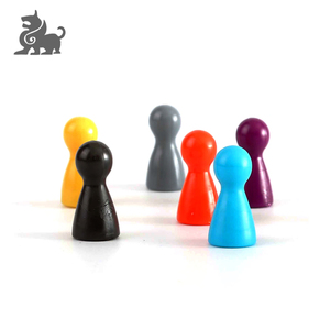 Pions en plastique personnalisés pour les jeux de <span class=keywords><strong>Ludo</strong></span> et d'échecs, ensemble de table pour les fans - Product Image 5