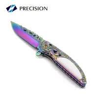 Titanium Rainbow Precision Hunting Knife