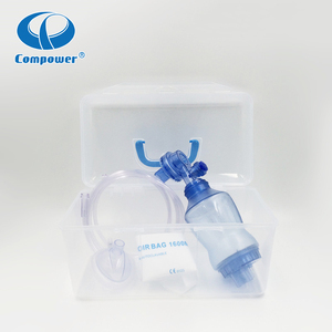 Compower enfant adolescent cardiopulmonaire oxygène réanimation ensemble sac nouveau-né manuel d'urgence réanimateur néonatal infantile - Product Image 6