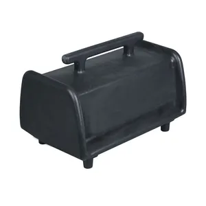 Caja eléctrica de plástico resistente al agua de alta calidad, caja pequeña de plástico negra, fabricada en China