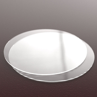 Klare Quadratische Runde Acryl Platten Bord Discs Kuchen Dekorieren Halter