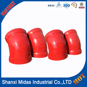 ISO2531 hierro dúctil di radio largo socket weld elbow pipe fitting - Product Image 5