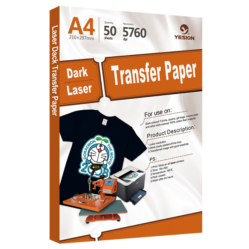 En gros vente chaude transfert de décalque de l'eau papier jet d'encre/laser type pour la conception sur mesure
