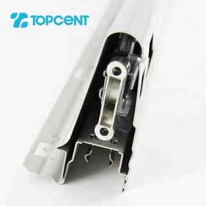 Glissières <span class=keywords><strong>de</strong></span> <span class=keywords><strong>tiroir</strong></span> à fermeture amortie en métal robuste pour boîte à outils, montage sous plan, cuisine et extérieur - Product Image 2
