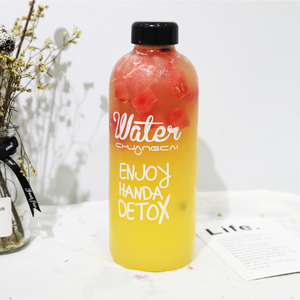 Botella <span class=keywords><strong>de</strong></span> <span class=keywords><strong>Agua</strong></span> <span class=keywords><strong>de</strong></span> Vidrio Grande <span class=keywords><strong>de</strong></span> <span class=keywords><strong>1</strong></span> <span class=keywords><strong>Litro</strong></span>, Botella Transparente para Beber, Botella <span class=keywords><strong>de</strong></span> <span class=keywords><strong>Agua</strong></span> <span class=keywords><strong>de</strong></span> Vidrio <span class=keywords><strong>de</strong></span> 1000 ml con Logotipo Personalizado - Product Image 6