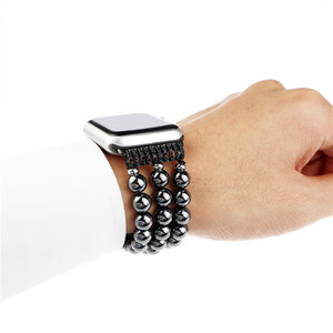 Agate <span class=keywords><strong>Bracelet</strong></span> Extensible Pour <span class=keywords><strong>Apple</strong></span> <span class=keywords><strong>Montre</strong></span> de Série 1 2 3, Sangles À La Main Pour iWatch 42 Mm 38 Mm <span class=keywords><strong>Montre</strong></span>-<span class=keywords><strong>Bracelet</strong></span> Bande - Product Image 4